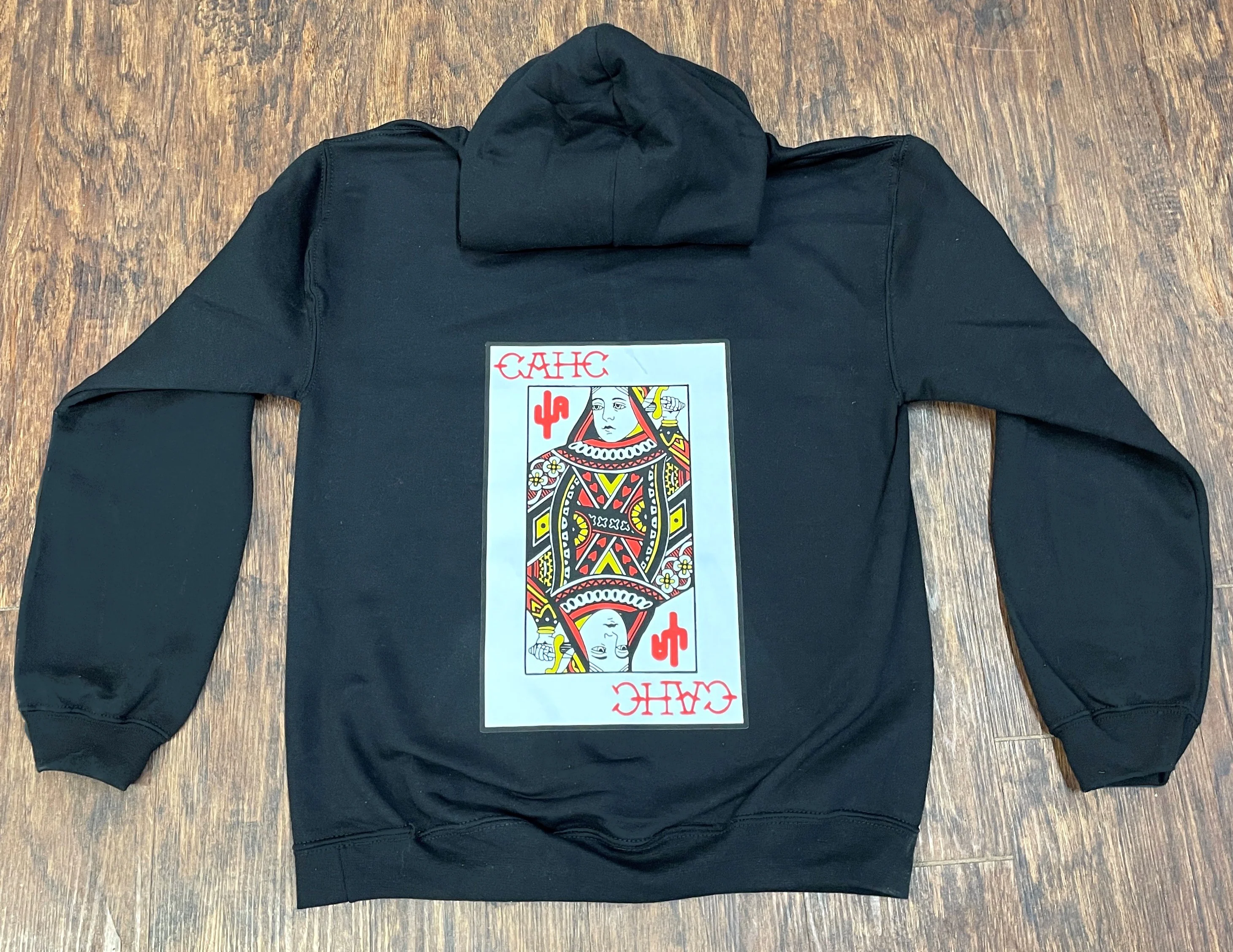 Queen of Cactus Alley - Black Adult Hoodie