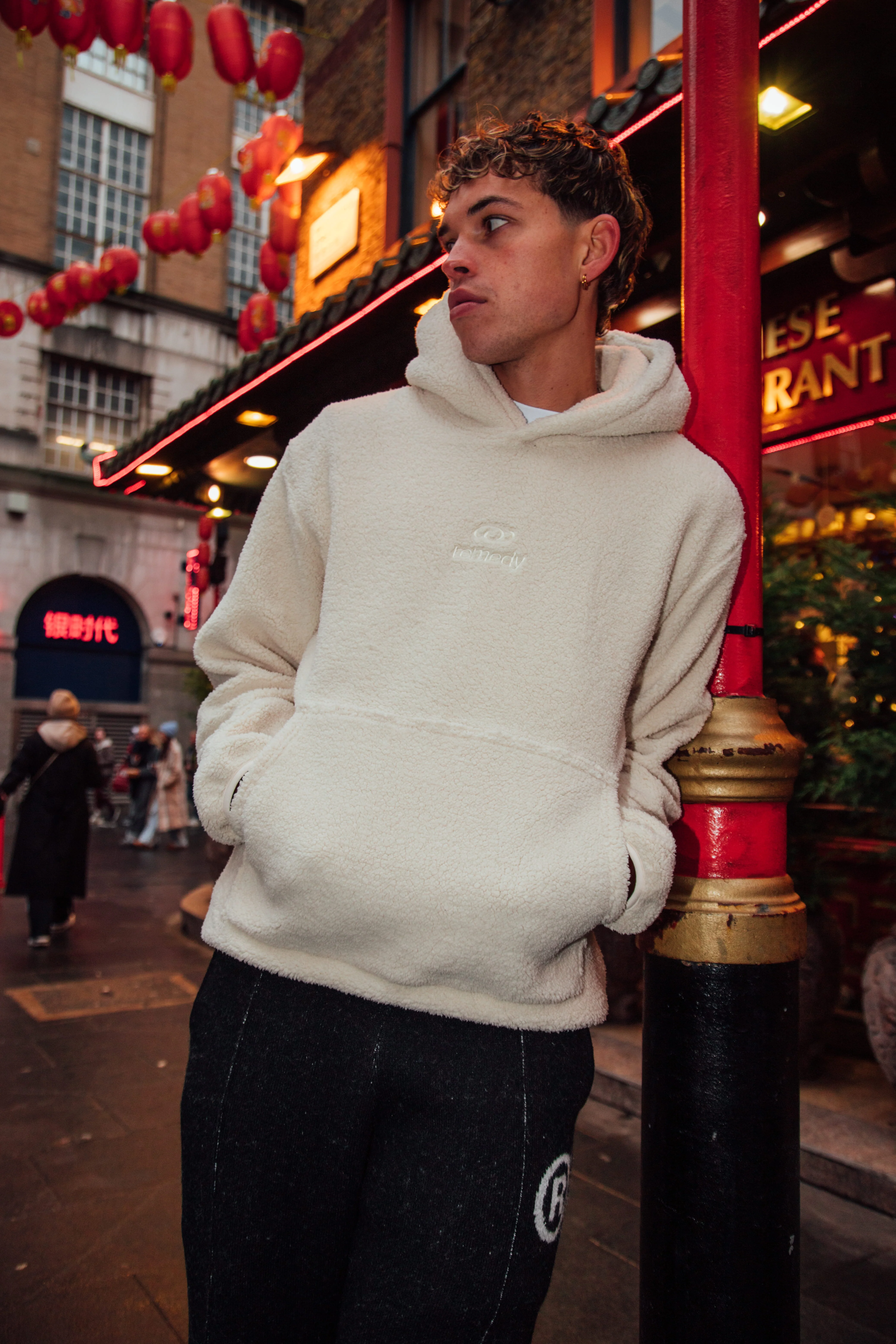 Cream Remedy Sherpa Hoodie